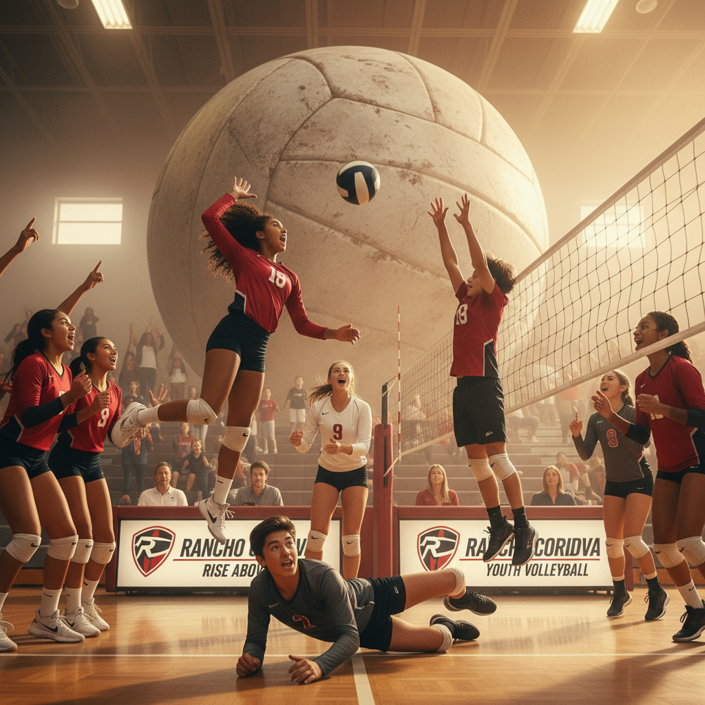 Rancho Cordova youth volleyball program for kids ages 8-18