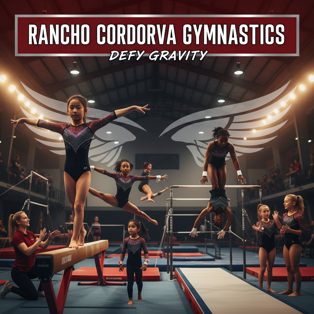 Rancho Cordova youth gymnastics program for kids ages 4-18