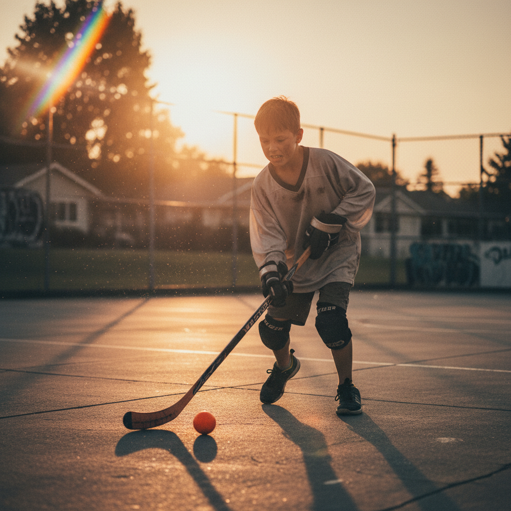 Marcus T., age 12, Street Hockey athlete at RCAthletics Rancho Cordova