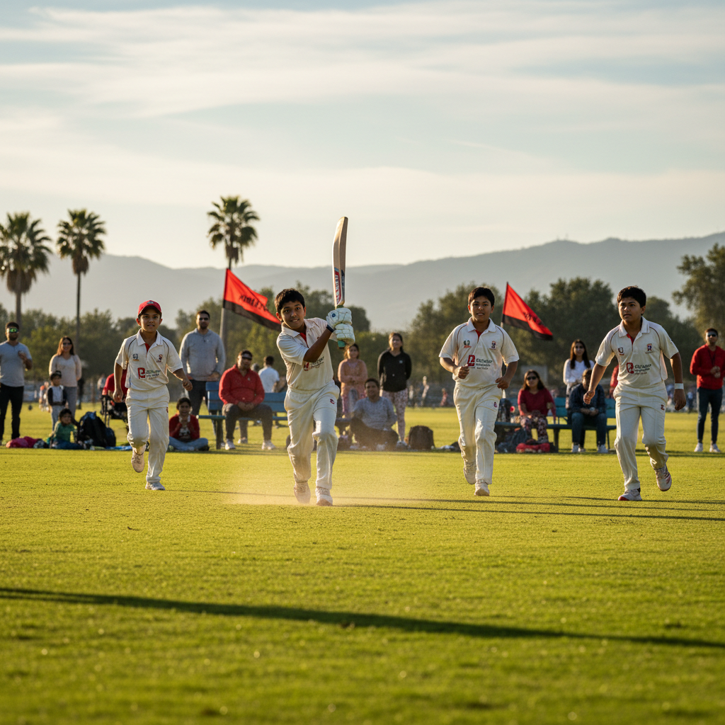 Rancho Cordova youth cricket program for kids ages 8-17