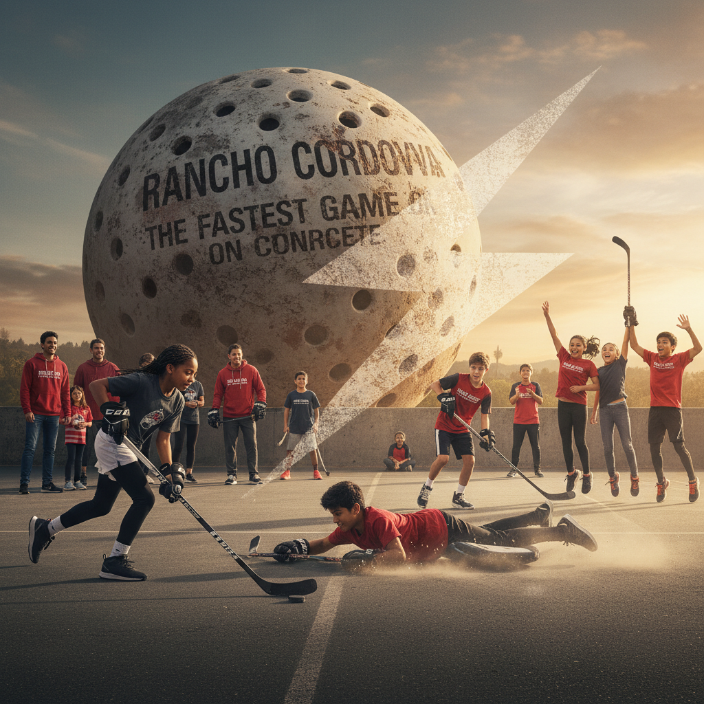 Rancho Cordova youth street hockey program for kids ages 7-16