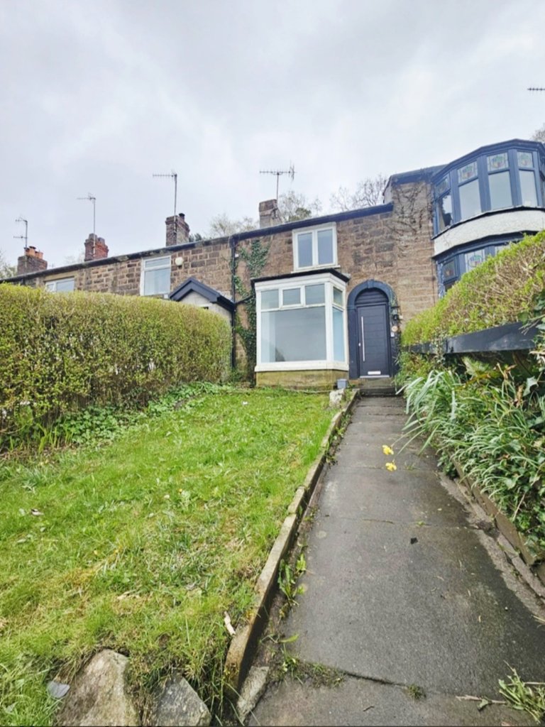 Property front exterior with path