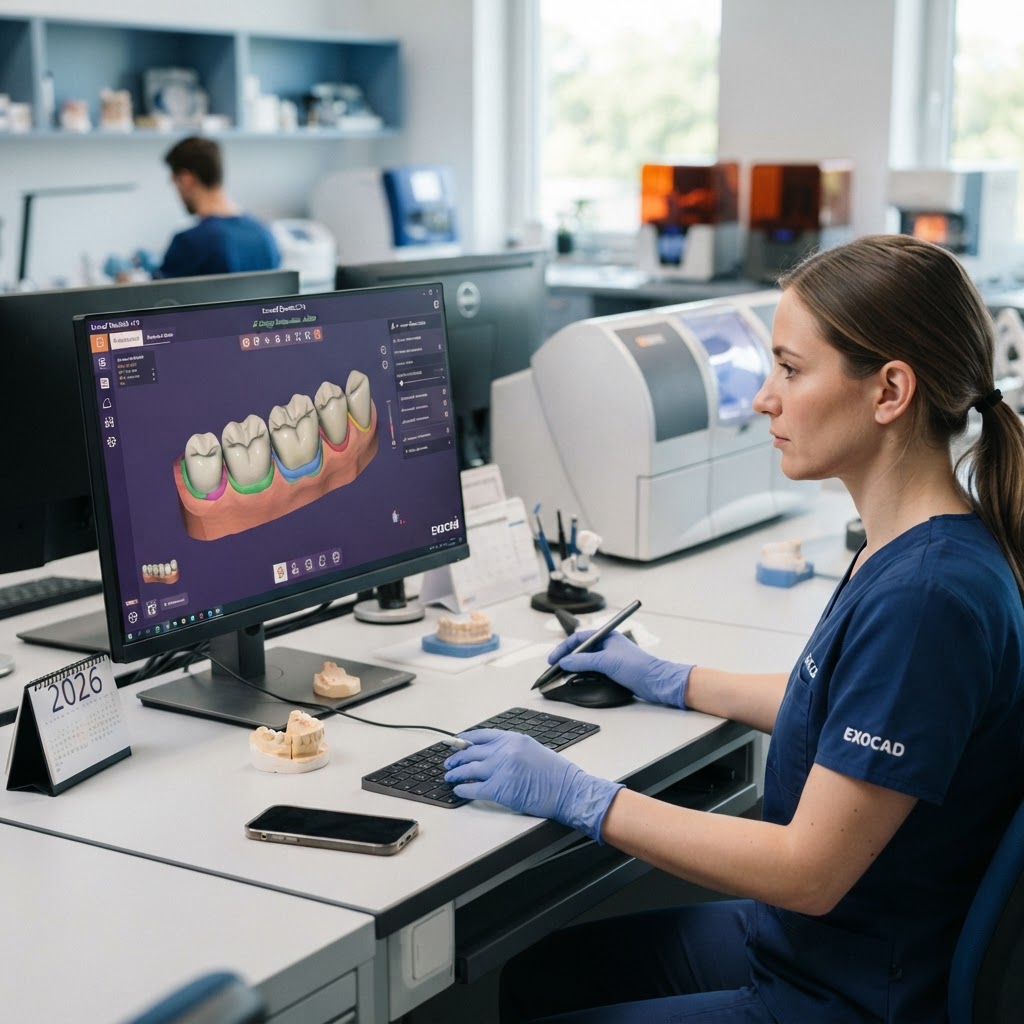 The Future of Digital Prosthetics: 2026 CAD/CAM and Exocad Innovations