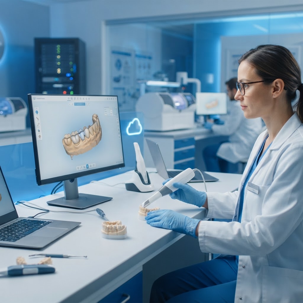 The Integrated Laboratory: Maximizing Efficiency via Scanners, Cloud, and AI