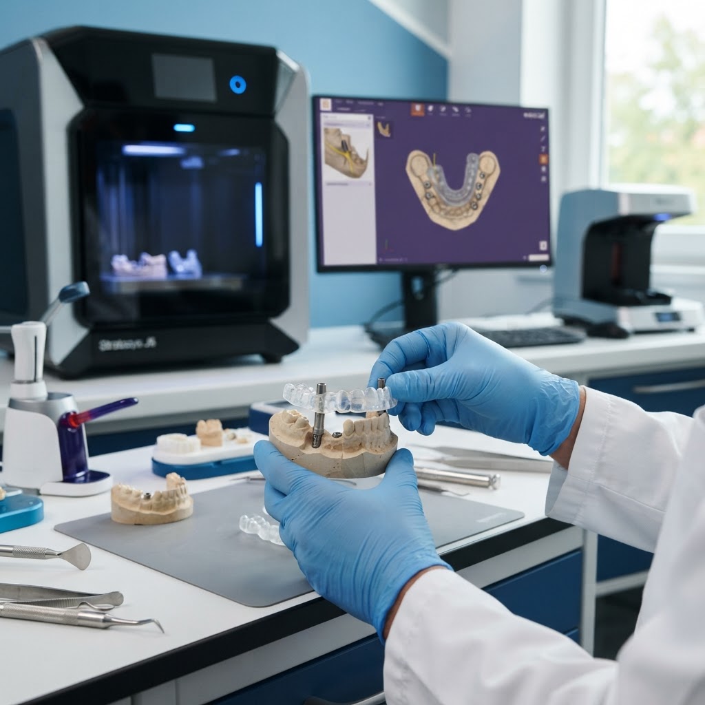 Surgical Guide Printing Accuracy in Digital Implant Workflows