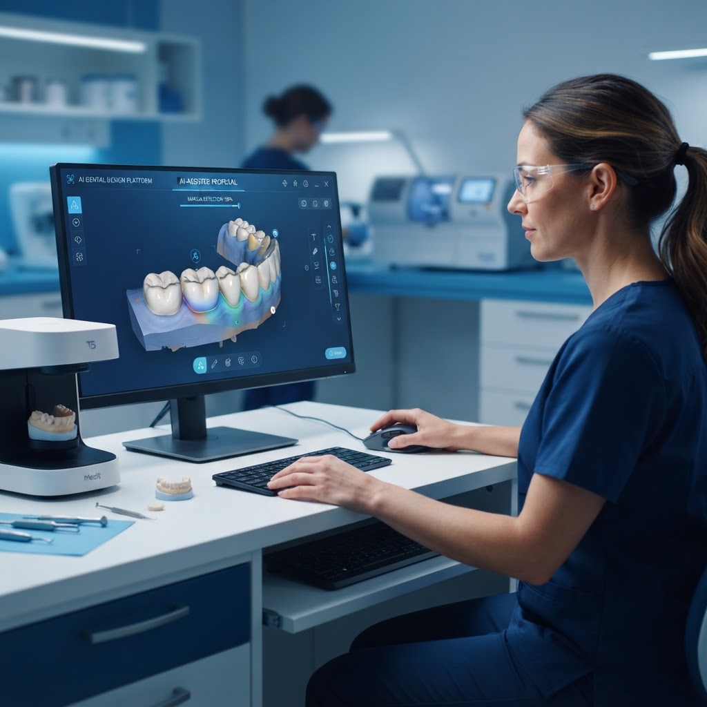 The Intelligent Lab: AI-Driven CAD/CAM and Restorative Planning