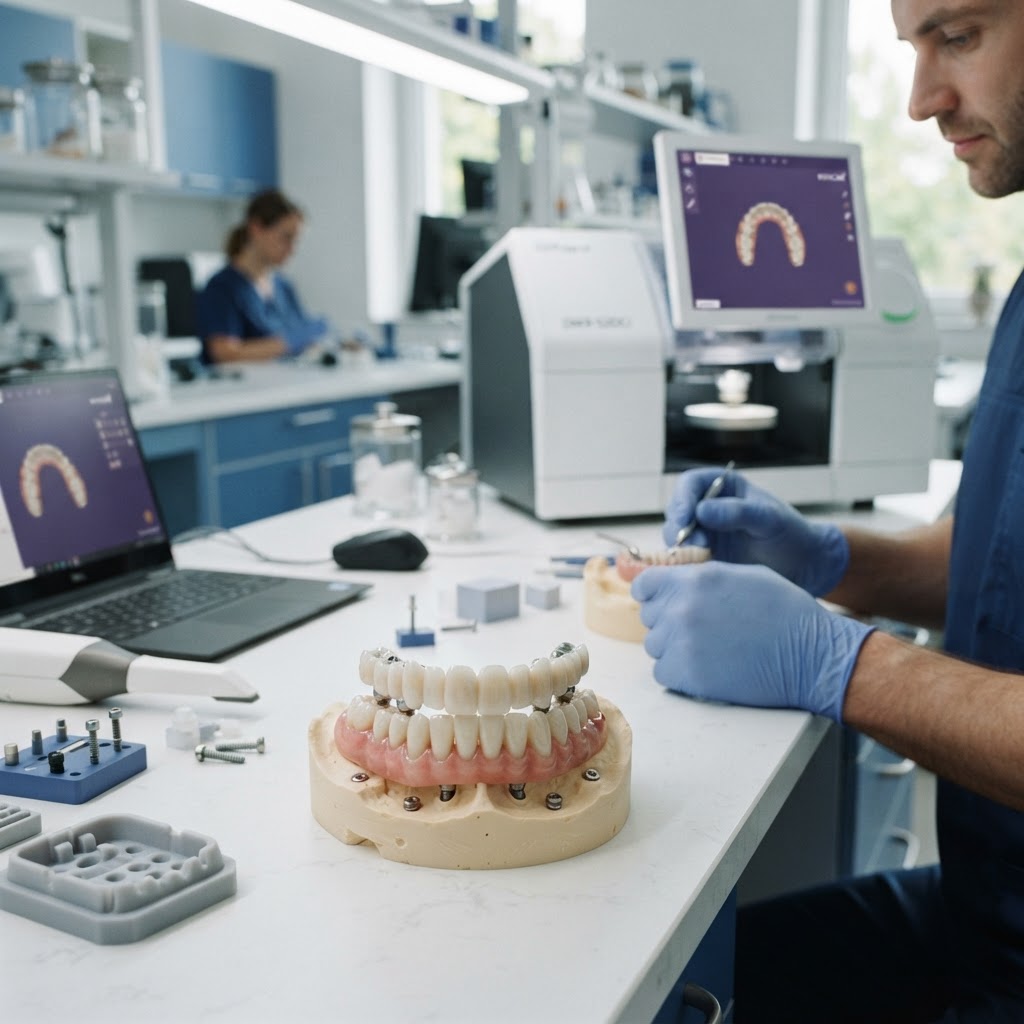 Full-Arch Implant Restoration: Mastering Digital Workflows