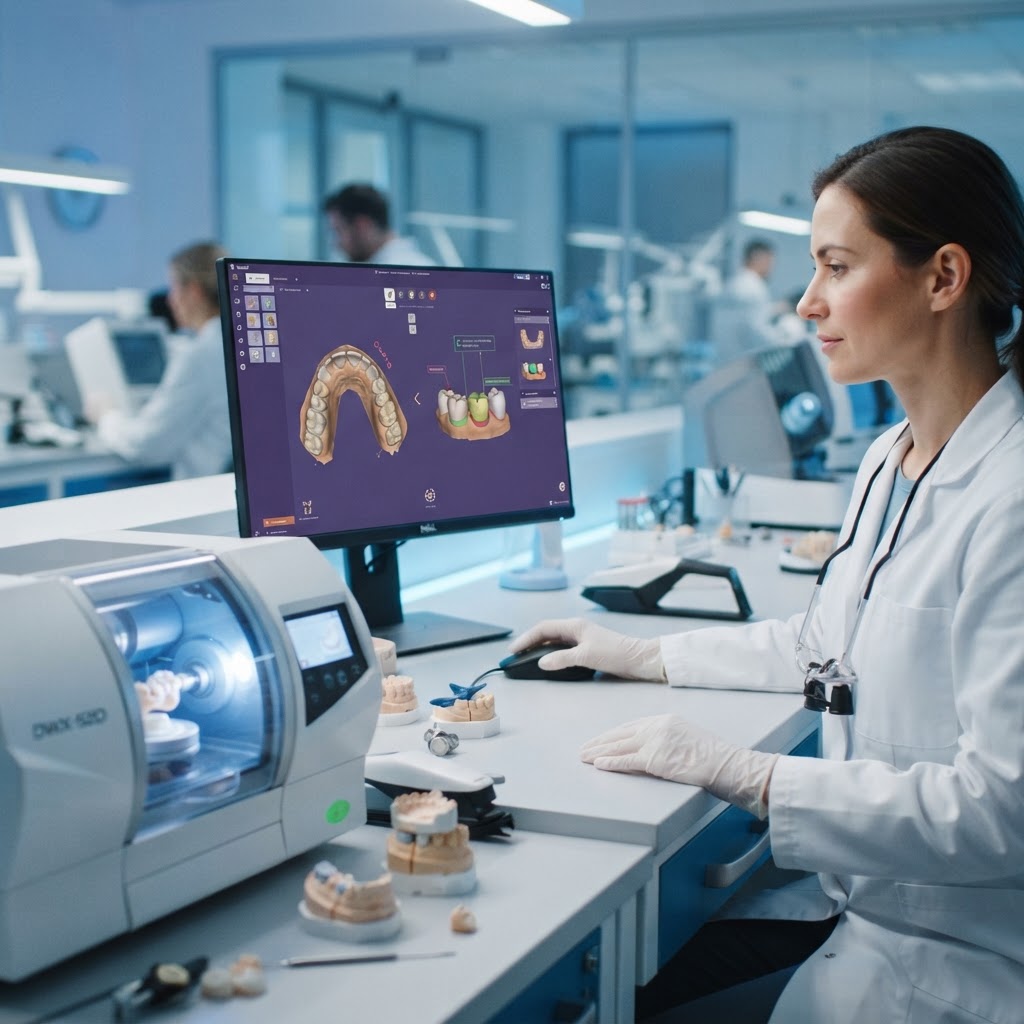 AI in Dental Lab Design: Transforming CAD/CAM and Restoration Planning