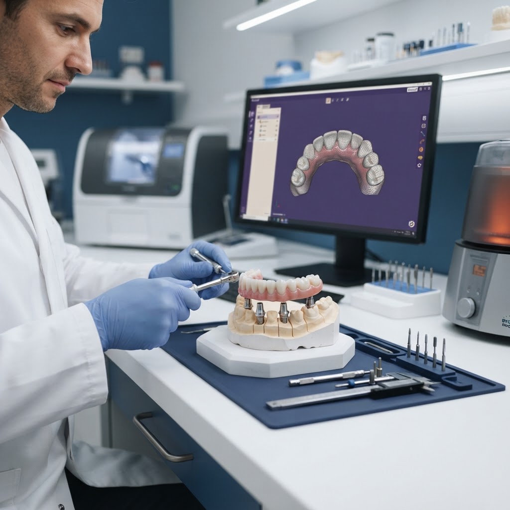 Full-Arch Implant Restoration: Modern Materials and Digital Workflows