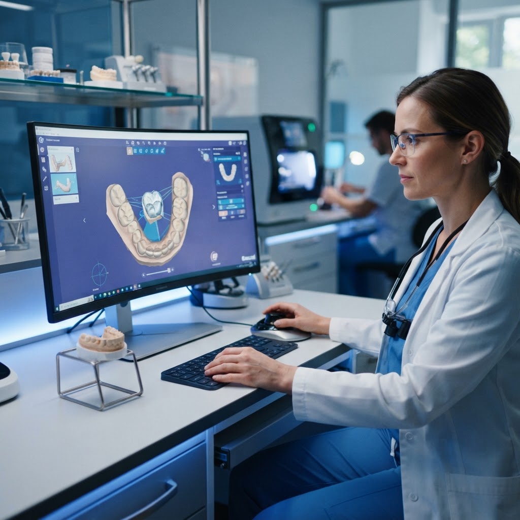 AI in Dental Lab Design: Transforming CAD/CAM and Restoration Planning