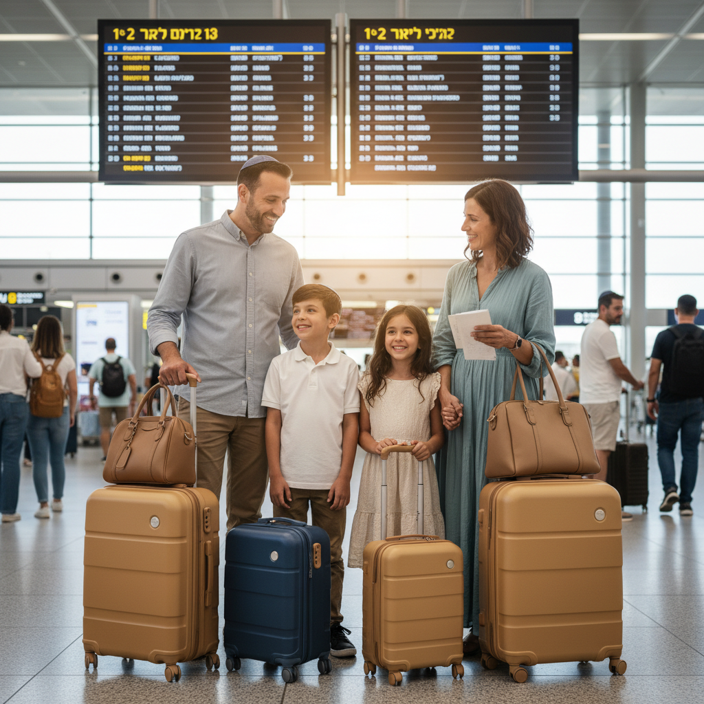 Family preparing for an Ecuador and Galápagos trip
