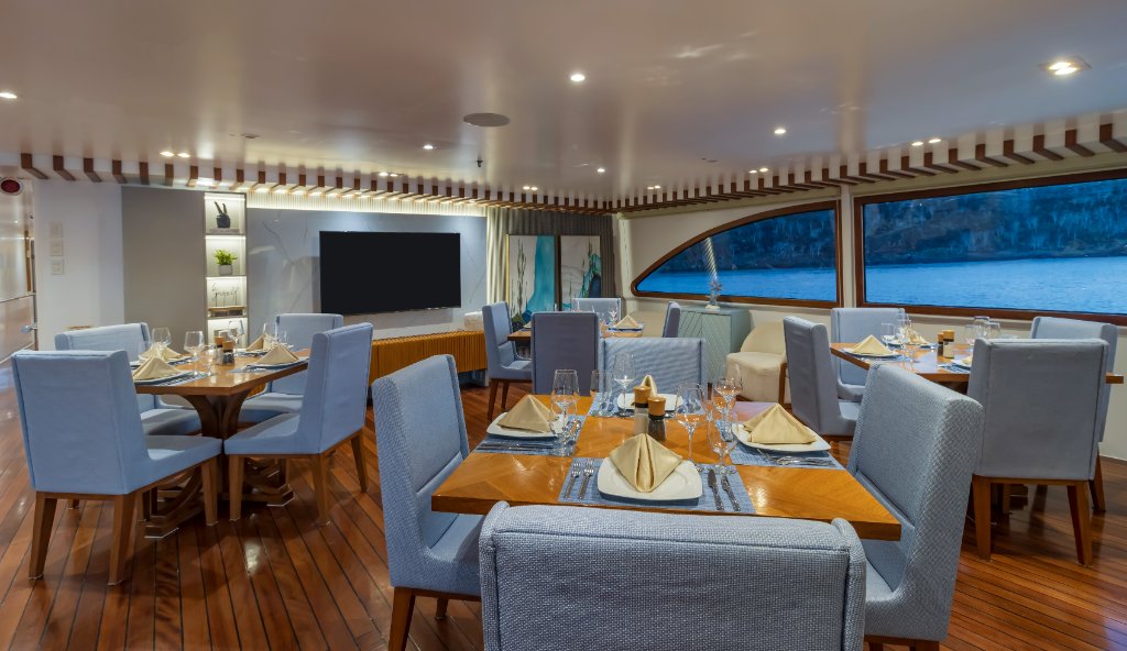 M/C Ocean Spray polished exterior deck area