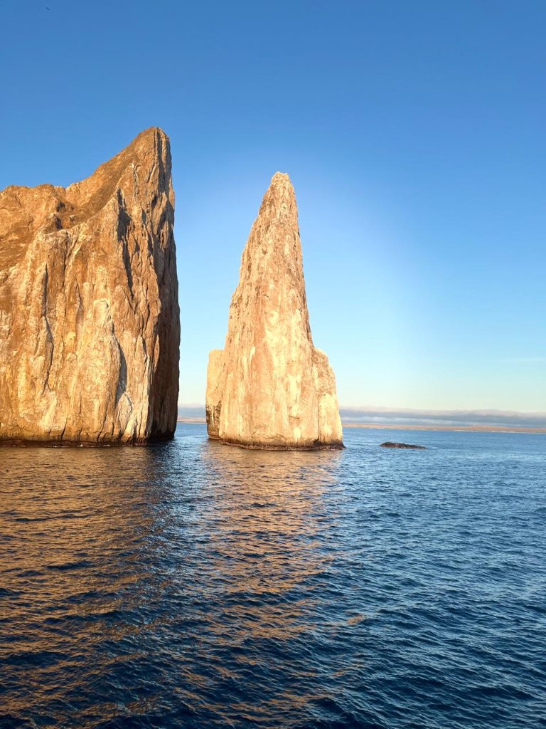 Kicker Rock in the Galapagos Islands during an Ecuador tour