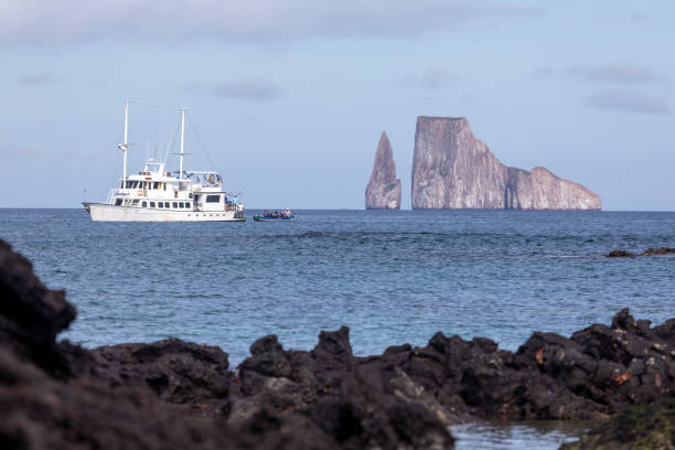 Aerial view — Galápagos islets