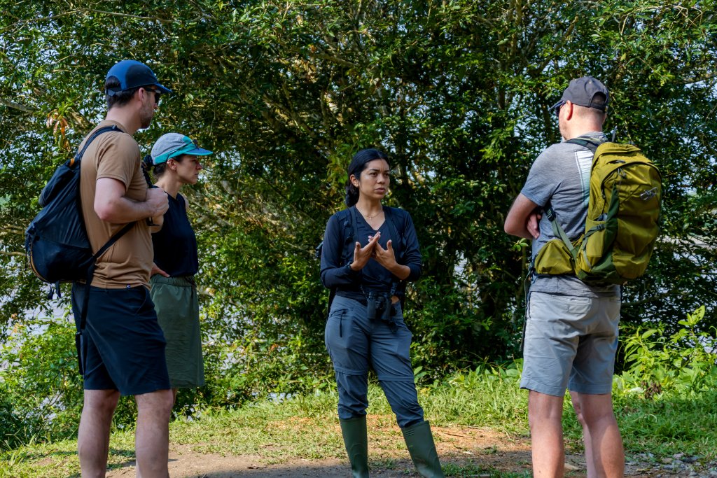 La Selva Eco-Lodge Amazon lodge and lake setting