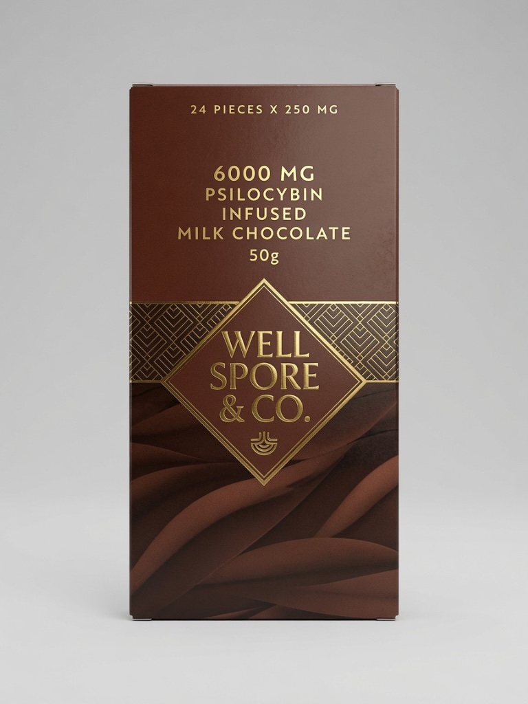 Well Spore & Co. – Psilocybin Milk Chocolate