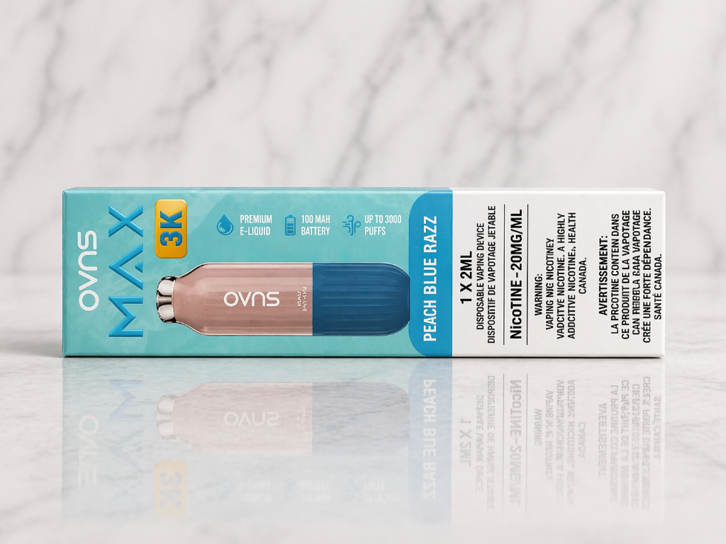 OVNS MAX 3K — Peach Blue Razz