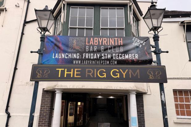 Labyrinth Bar & Club, Epsom — the nightclub the victim had allegedly left