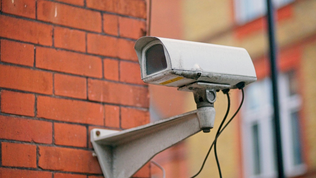 CCTV camera — police are reviewing footage from the area