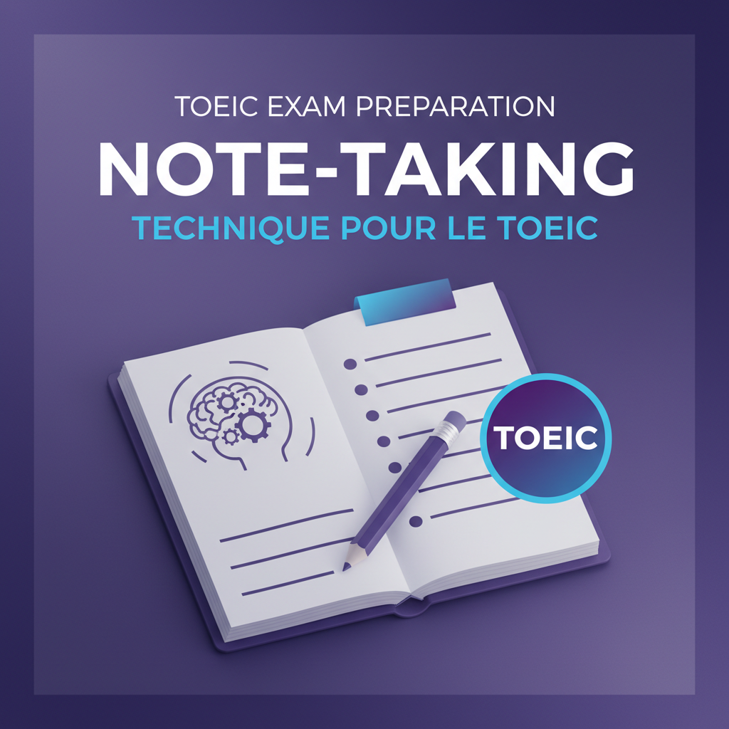 Note-taking au TOEIC : La Méthode Ultime pour Booster votre Score au Listening