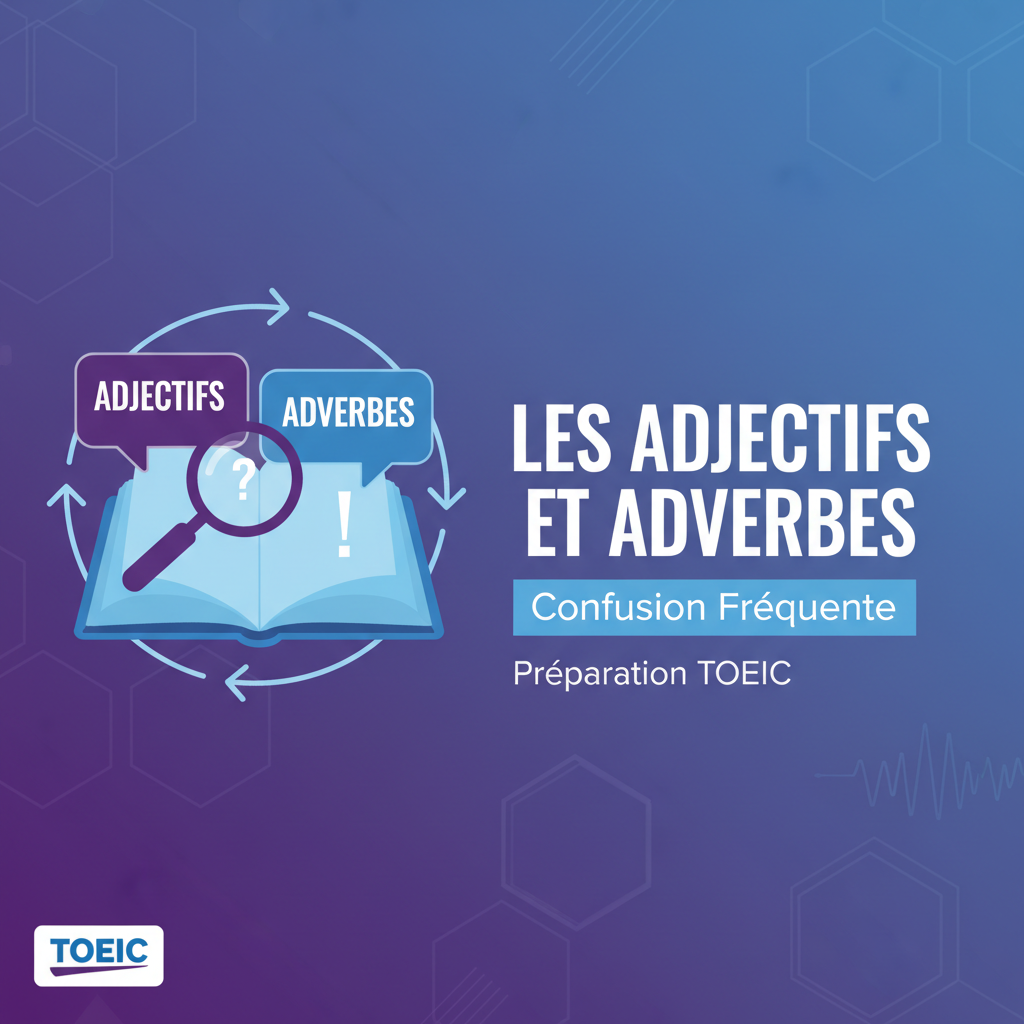 TOEIC : Maîtriser les Adjectifs et Adverbes pour booster votre score (Guide Complet)