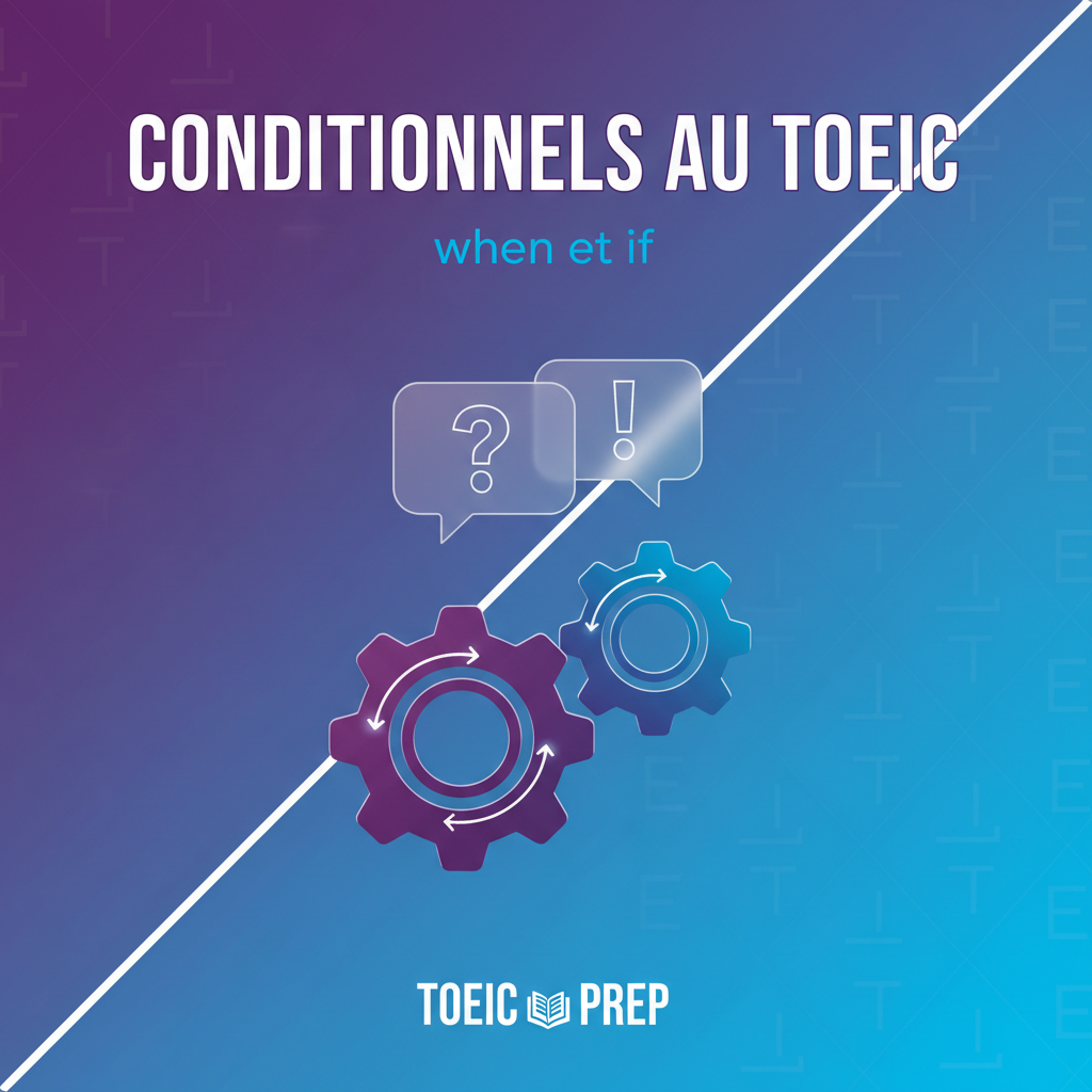 Conditionnels au TOEIC : Maîtrisez "If" et "When" pour booster votre score (Guide Complet)
