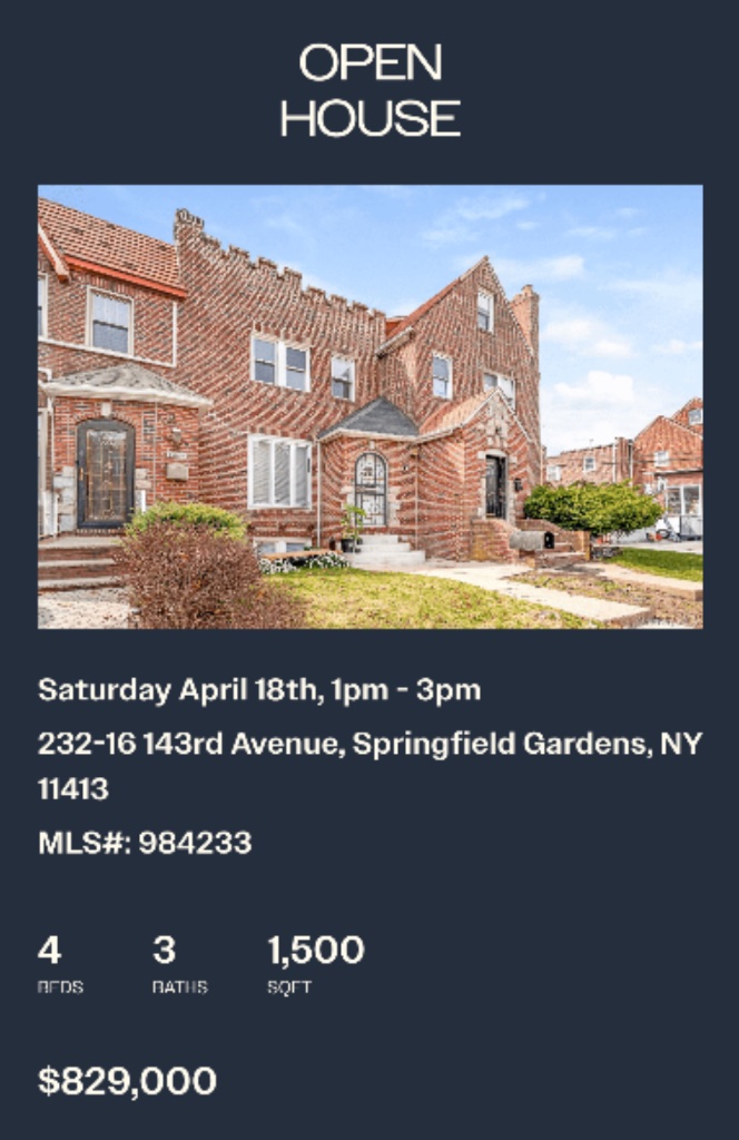 232-16 143rd Avenue, Springfield Gardens, NY