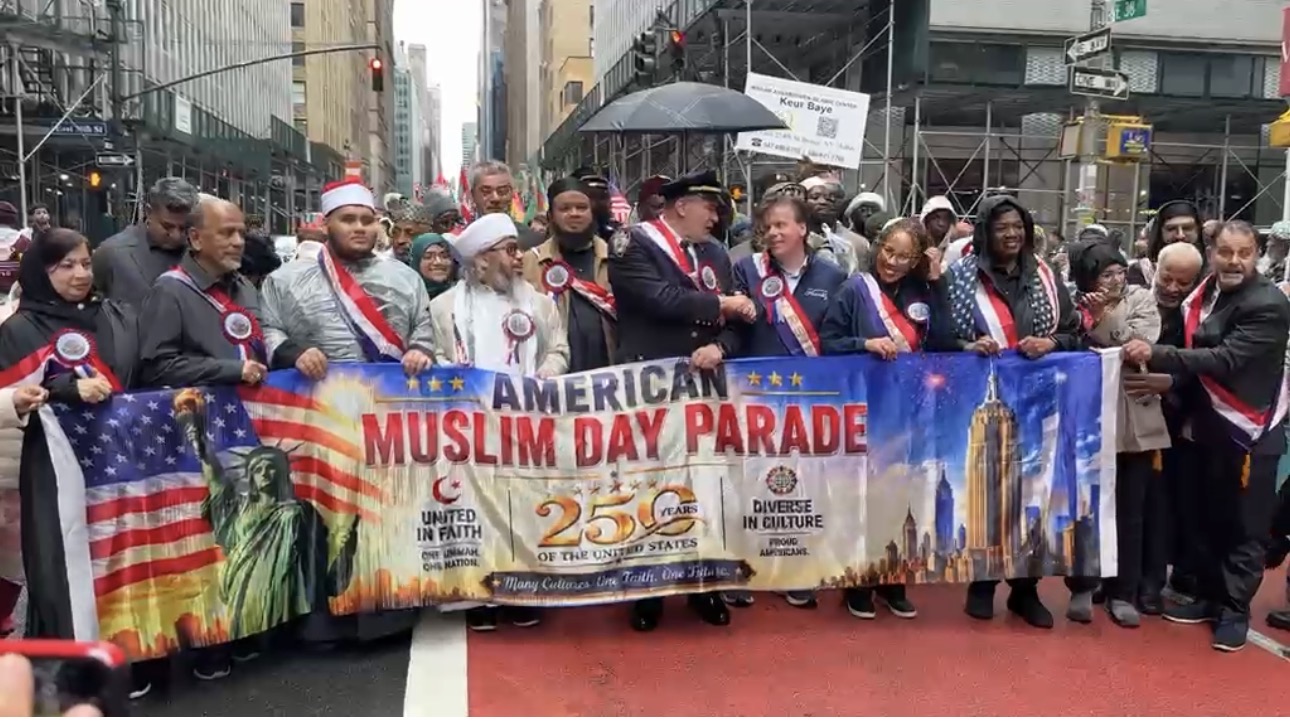 Rain Couldn't Keep the Community Away from New York's Muslim Parade