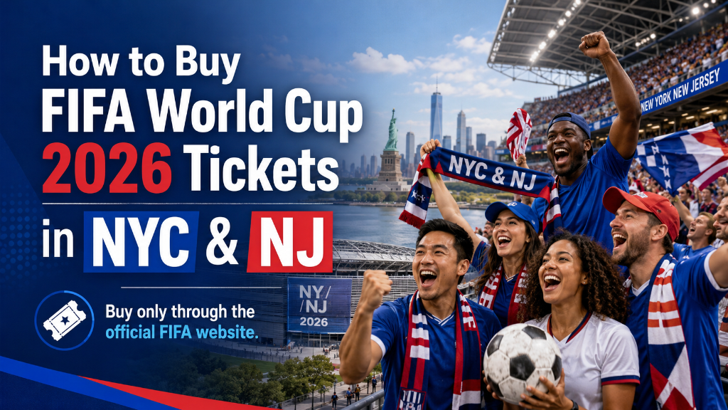 How to Buy FIFA World Cup 2026 Tickets for Matches in New York and New Jersey