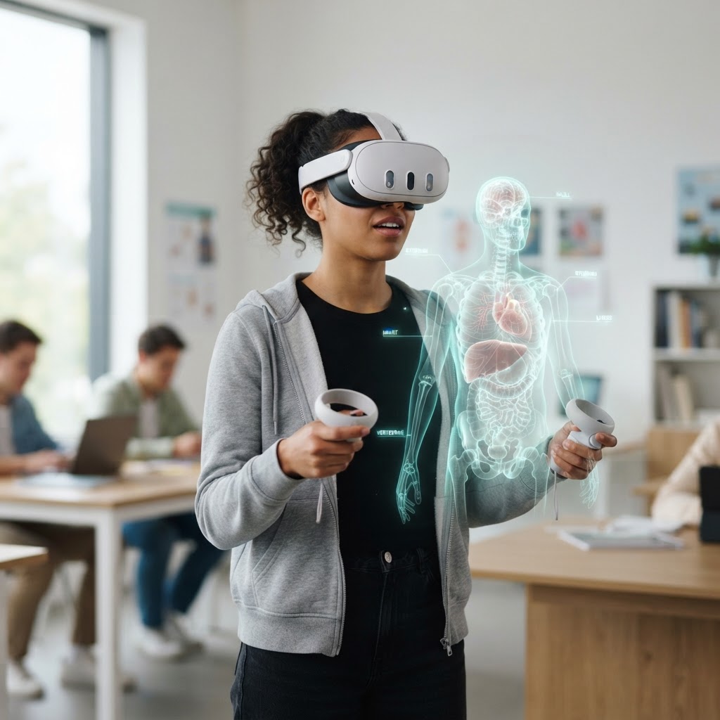 Immersive VR learning experience