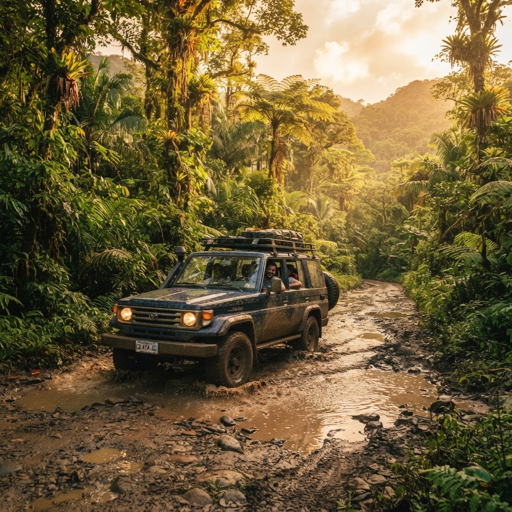 A 4x4 at Your Villa