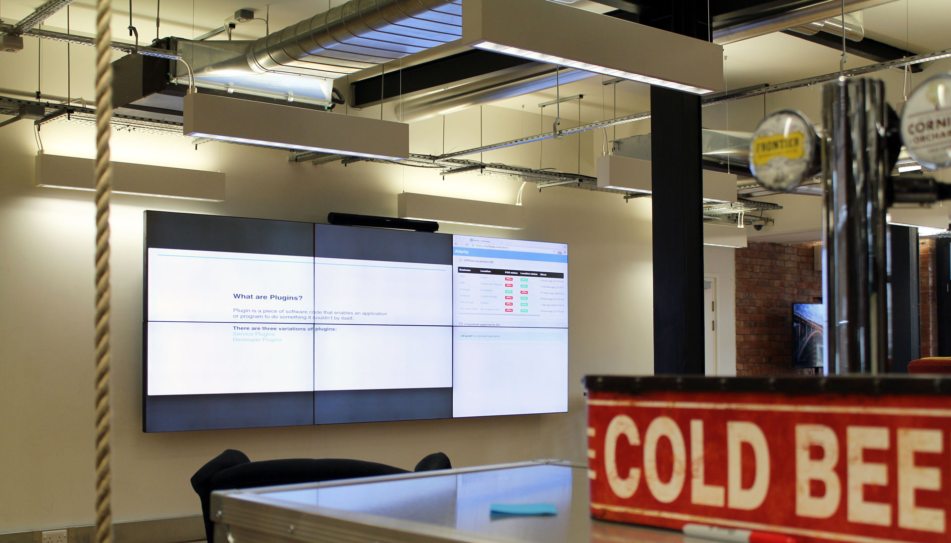 Office Video Wall