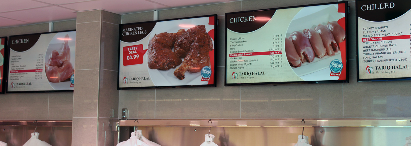 Digital Menu Boards