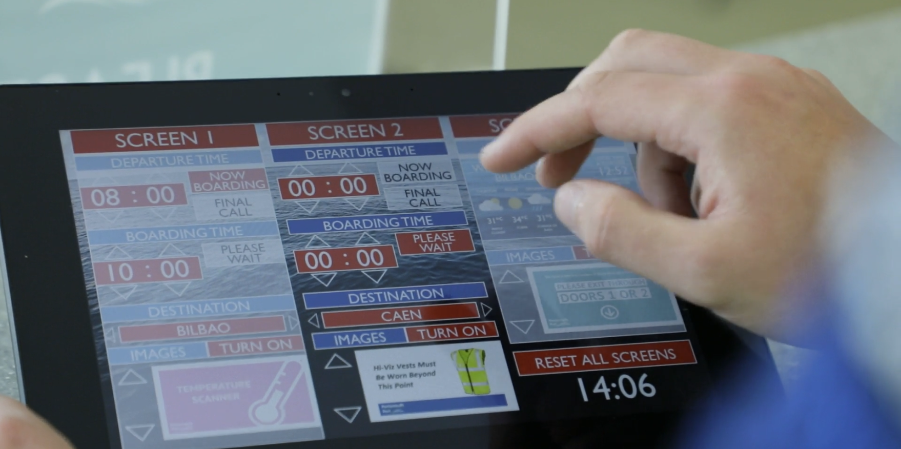 Interactive Touchscreens