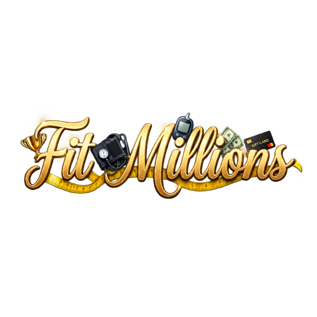 Fit Millions gold wordmark