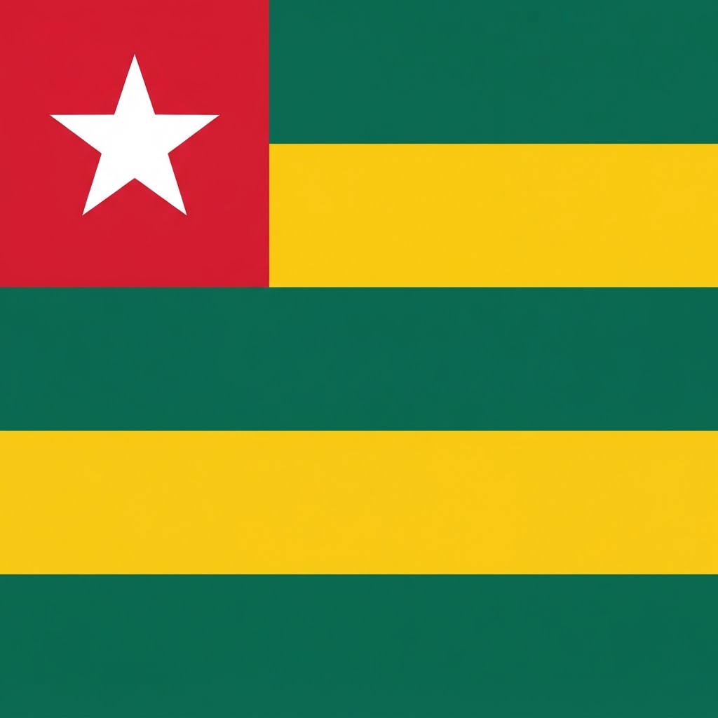 Drapeau du Togo