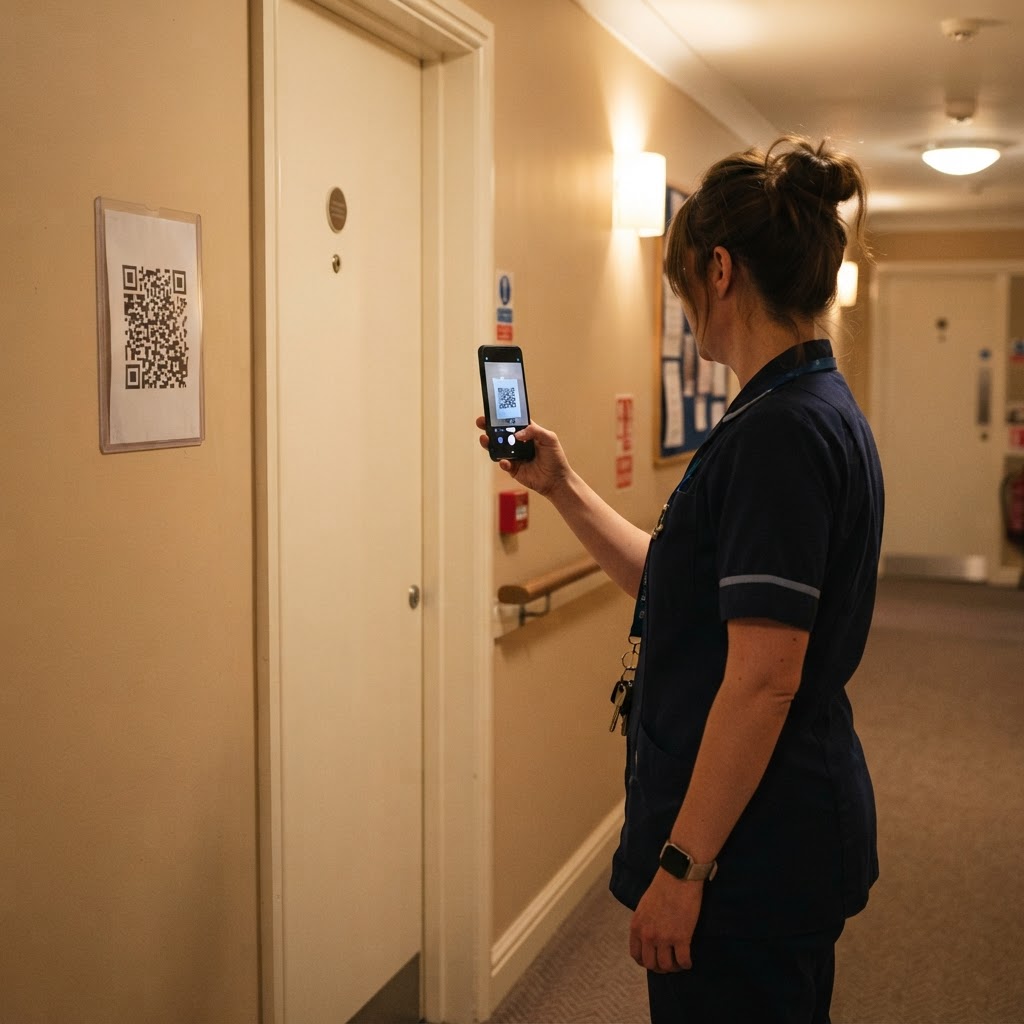 The Policy on the Wall: Why QR Code Access Beats the Sign-Off Sheet in Care Homes