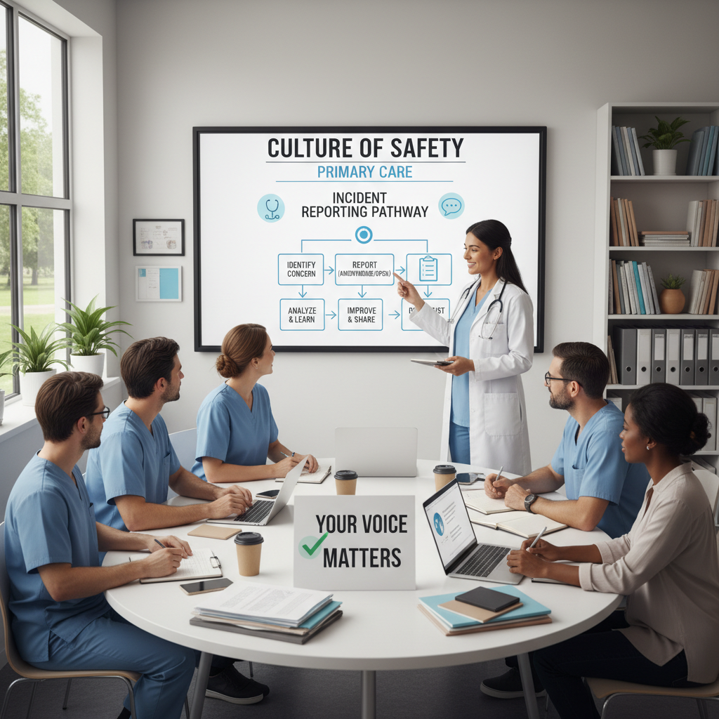 Fostering an Incident Reporting Culture in Primary Care: Lessons in Near-Miss Learning