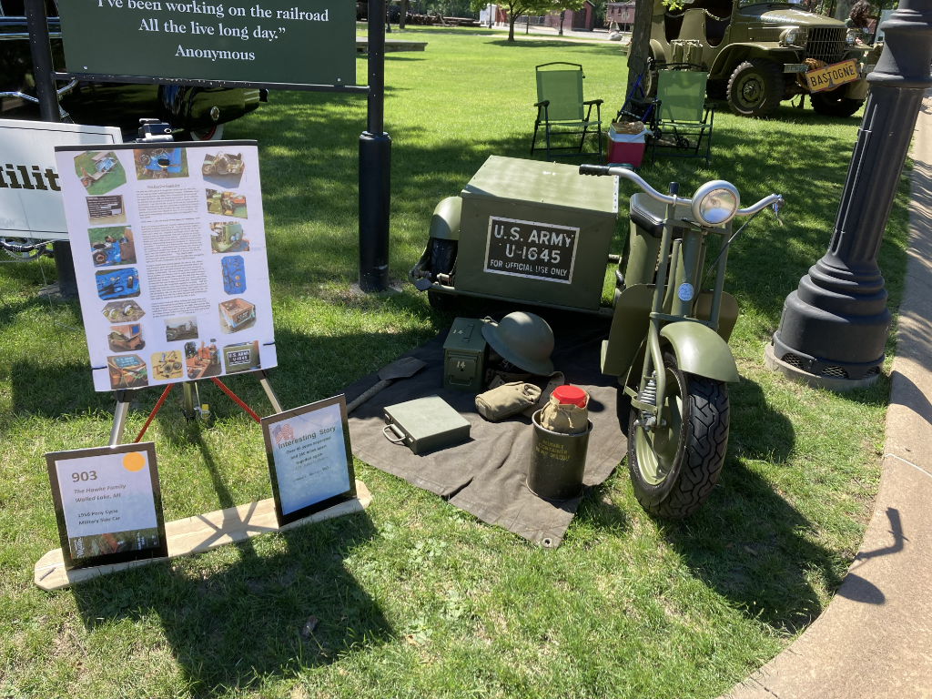 Pony Cycle Army Bike Takes 3rd Place at Motor Muster — Henry Ford's Greenfield Village