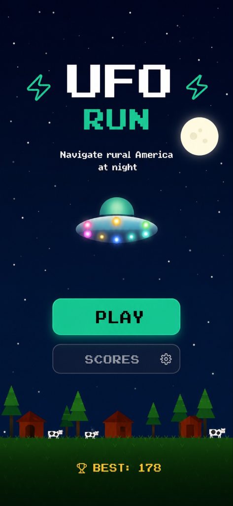 UFO Run screenshot 1