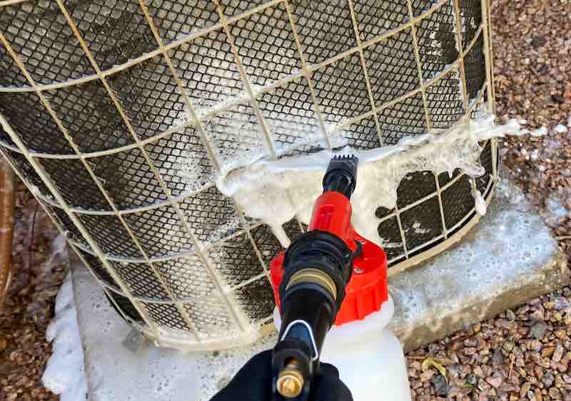 AC maintenance and condenser coil cleaning in Las Vegas NV