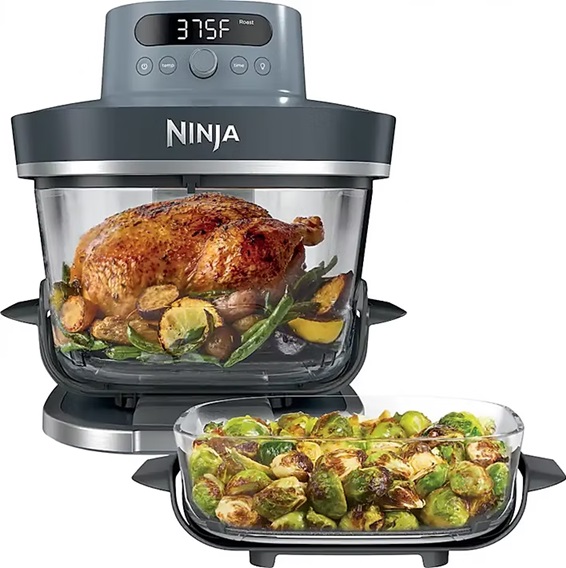 Crispi Pro 6-in-1 Glass Air Fryer 1