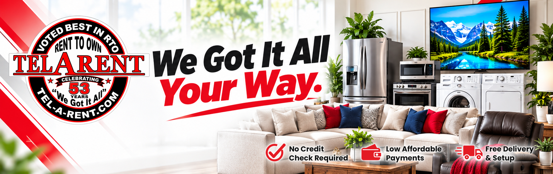 Tel-A-Rent Inc — We Got It All. Your Way.