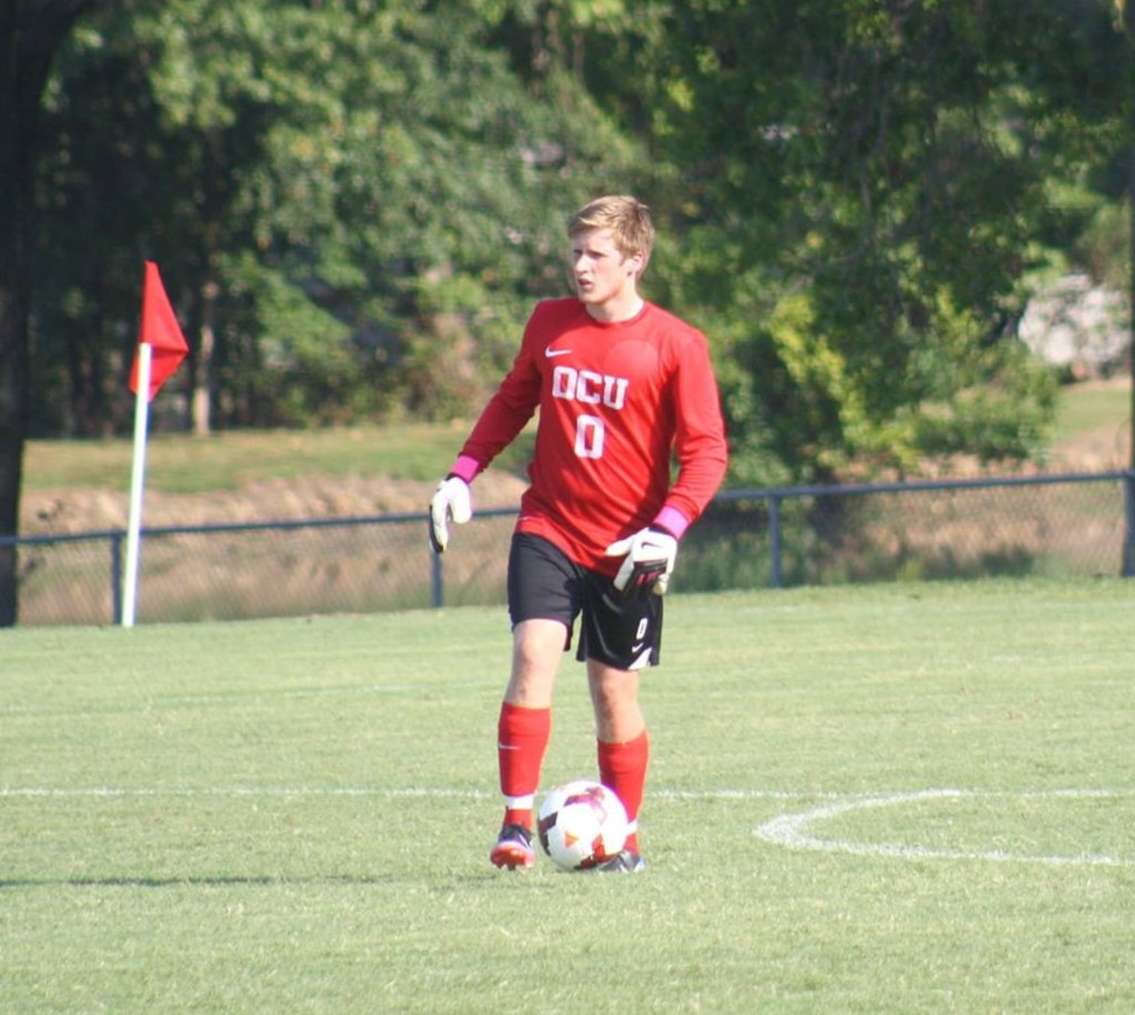 Conor McGoldrick — NAIA soccer player at Oakland City University, placed by Upper 90 College