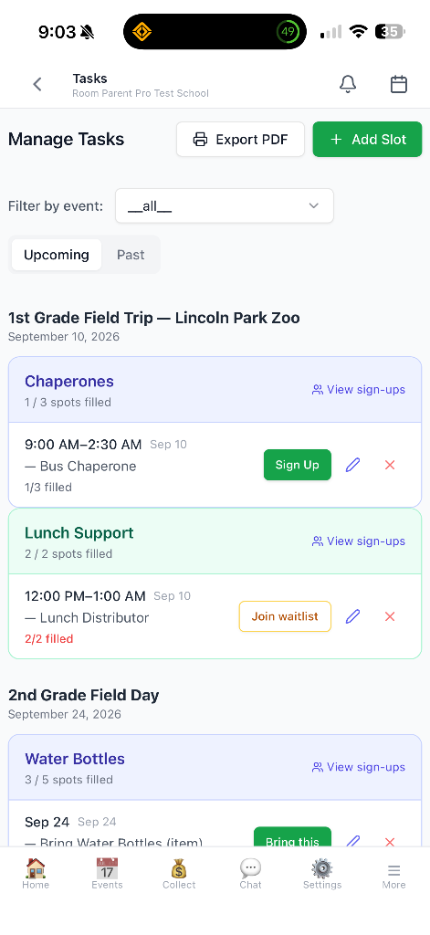 Task Management