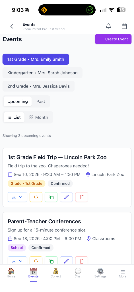 Events & Sign-Ups