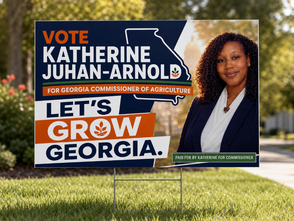 Poster Yard Sign