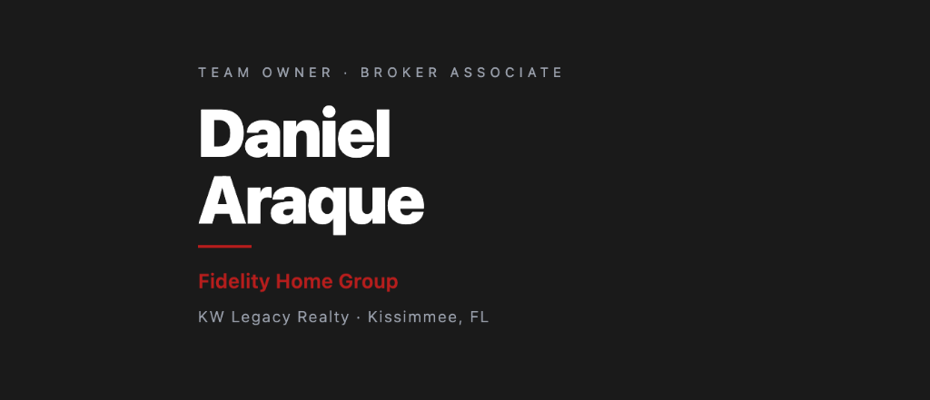 Daniel Araque - Team Owner