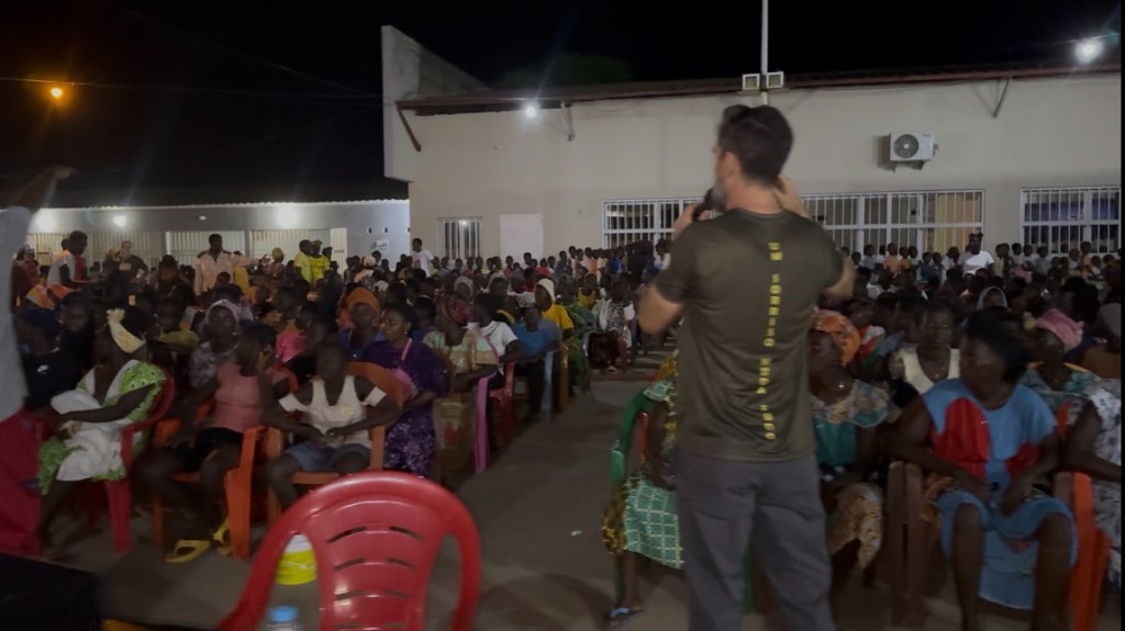 Pessoas ouviram uma mensagem de esperança e experimentaram amor genuíno durante os 7 dias em missão