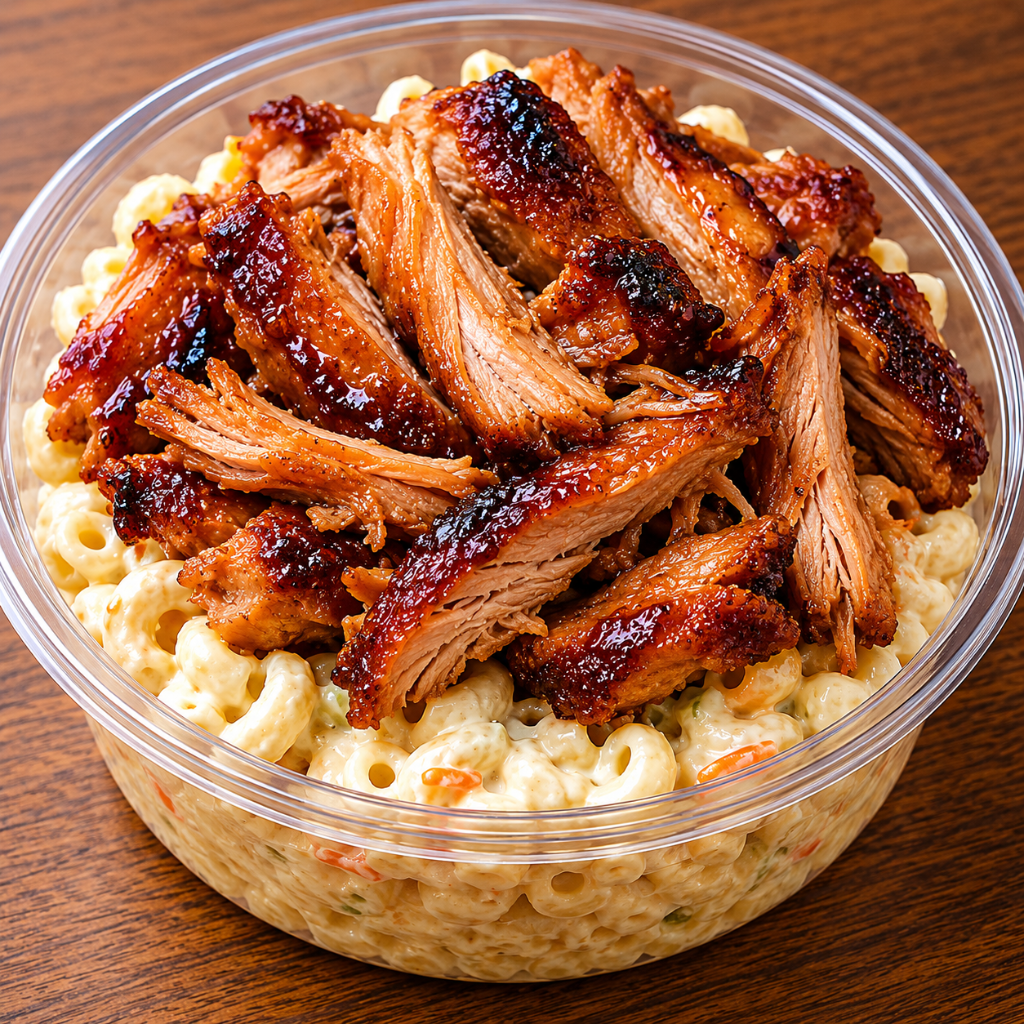 Huli Chicken Mac Salad Bowl